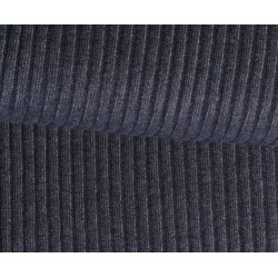 Bündchen Uni - Heavy Rib Rippe marine